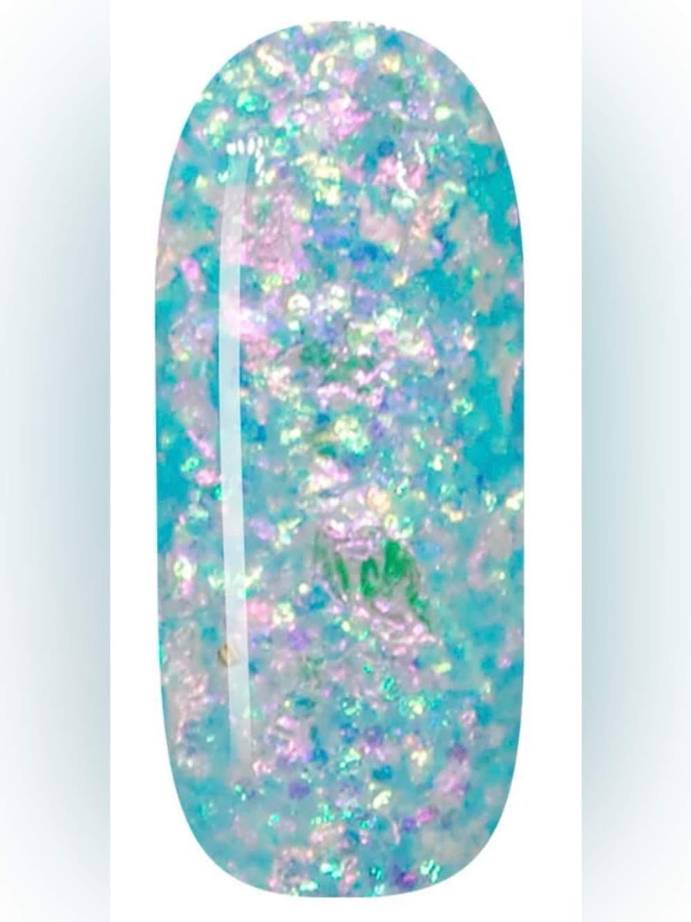 Sparkle & Co. Wailua Waterfall Turquoise Blue Glitter Dip Powder